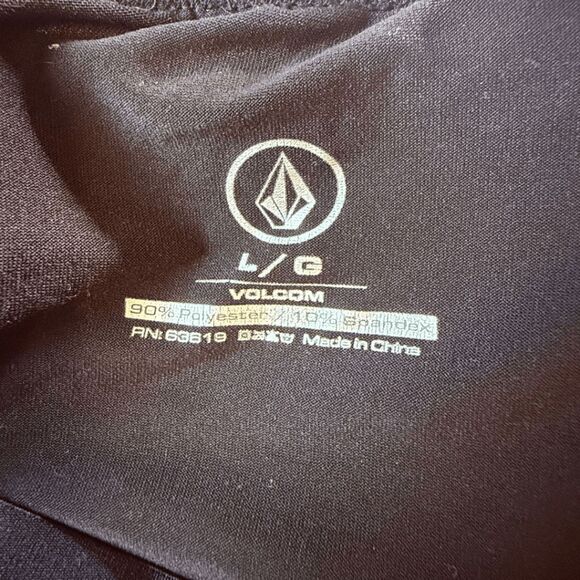 Volcom Men’s Polyester Spandex Flexible Fit Performance Boxer Brief Black Large - Picture 3 of 4